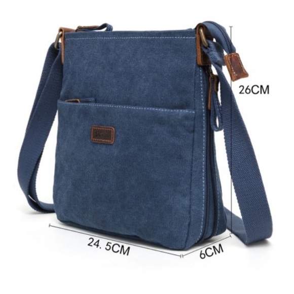 DA’VAN CANVAS SHOULDER BAG - Picture 2 of 7